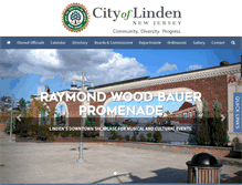 Tablet Screenshot of linden-nj.org